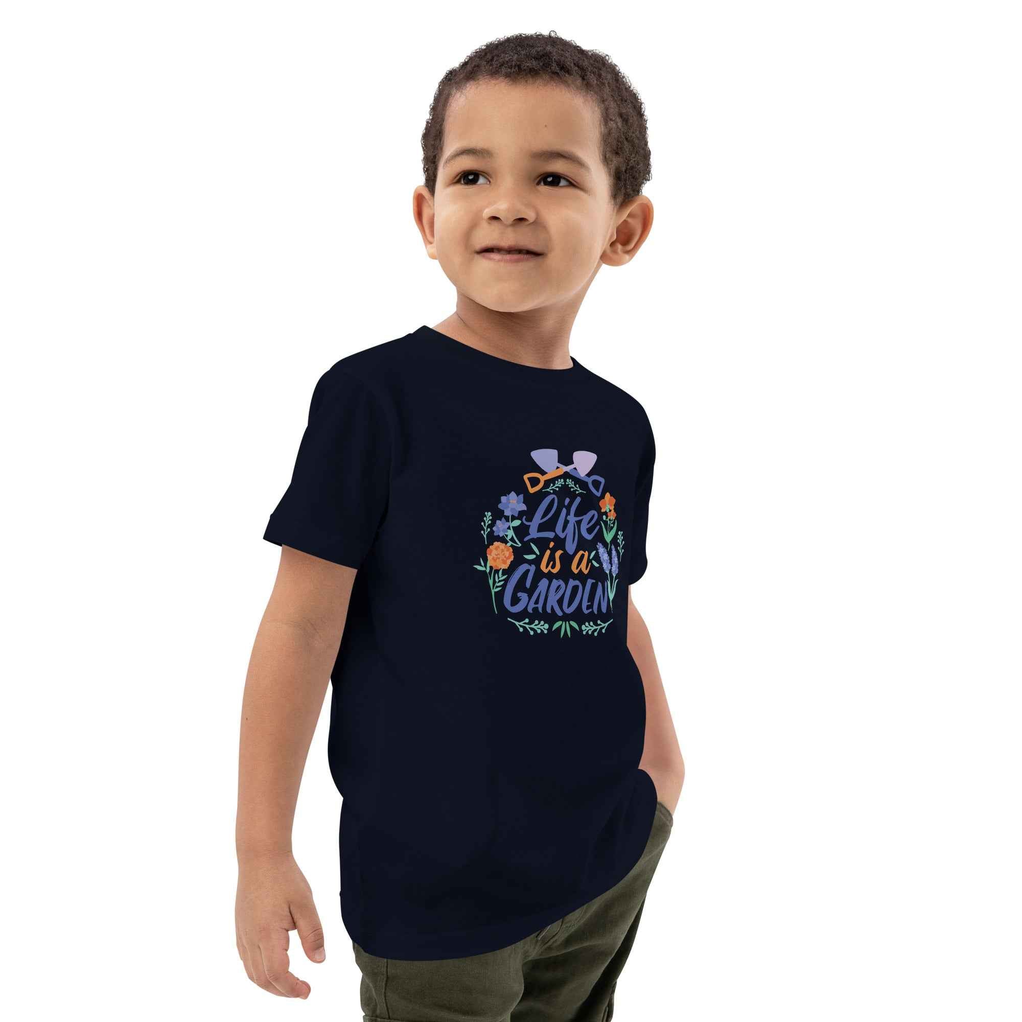 T-shirt in cotone organico per ragazzi