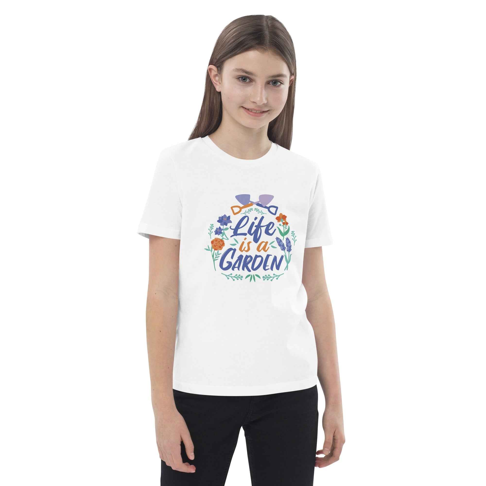 T-shirt in cotone organico per ragazzi