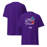 T-shirt unisex MIND & HEART – Colori intensi
