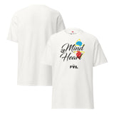 T-shirt unisex MIND & HEART – Colori chiari